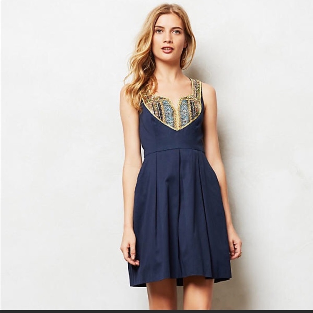 Moulinette Soeurs Satine Embellished Dress